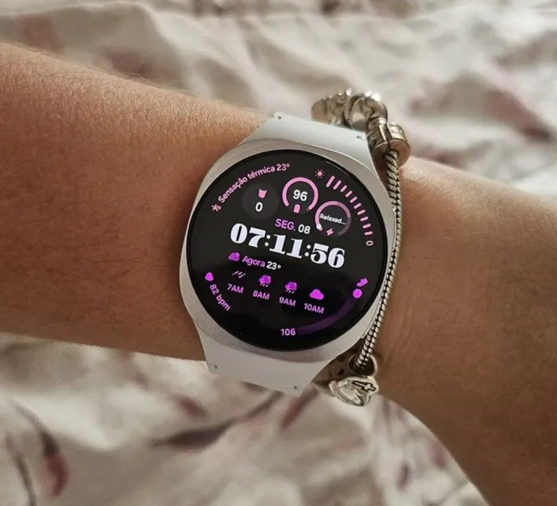 Smartwatch Samsung Galaxy Watch8 40mm Prateado