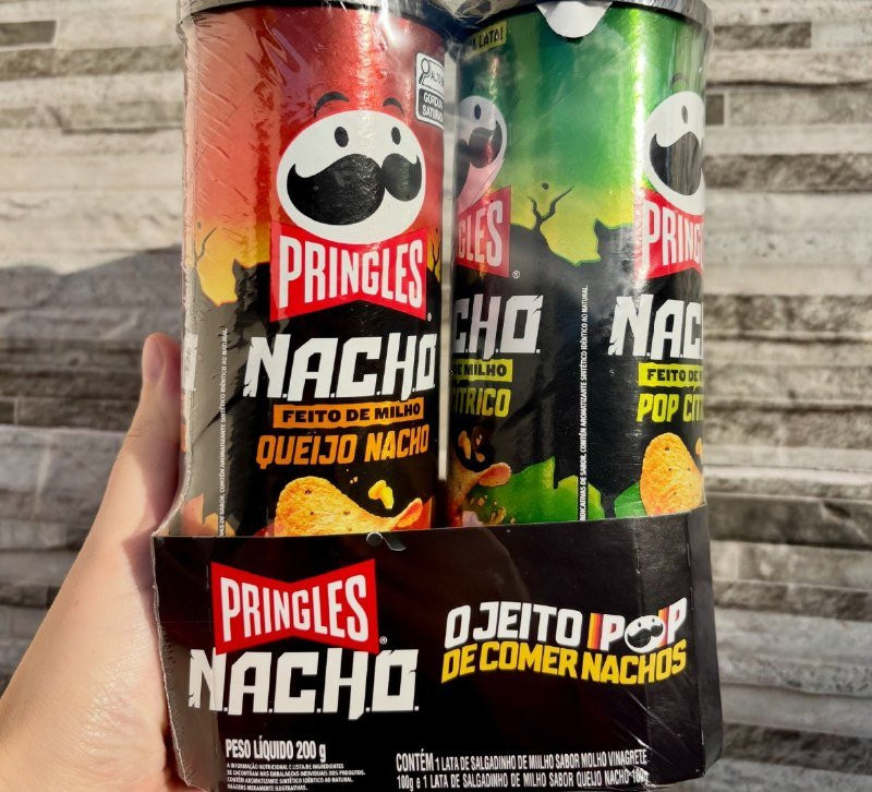 DuoPack Pringles Nacho 200g