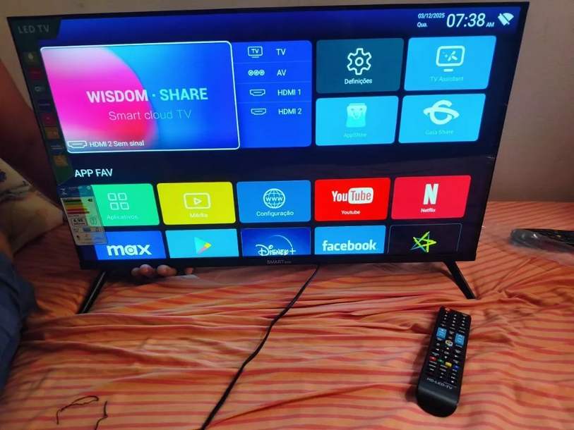 Smart TV 32 Android 14 Wi-Fi LED HD