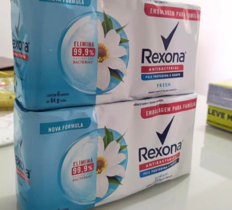 Kit Sabonete em barra Rexona Fresh 6 und 84g