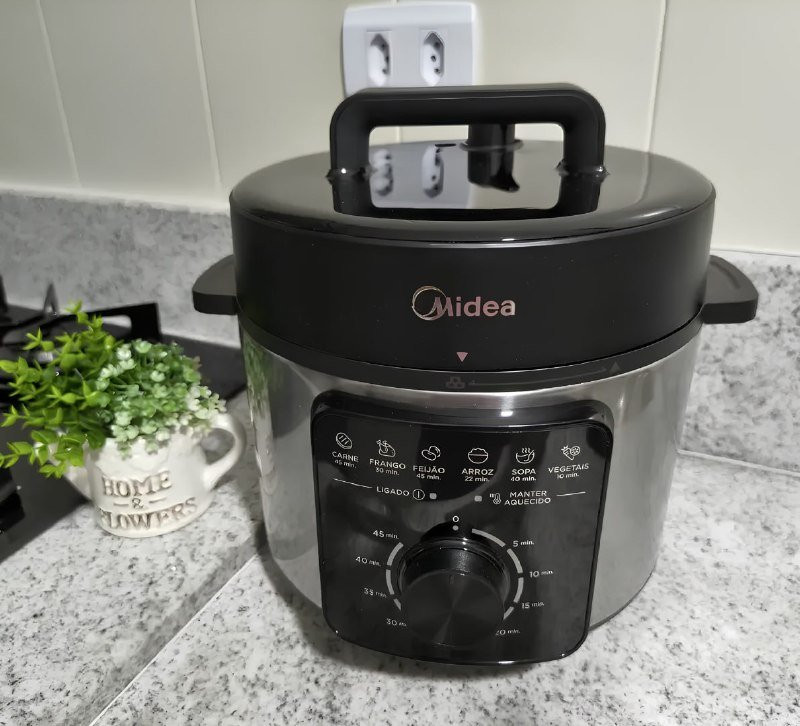 Panela Elétrica Mecânica Pressão 4l Midea