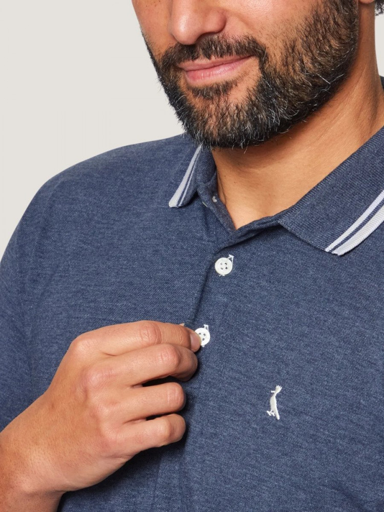 Camisa Polo Reserva Masculina Marinho G