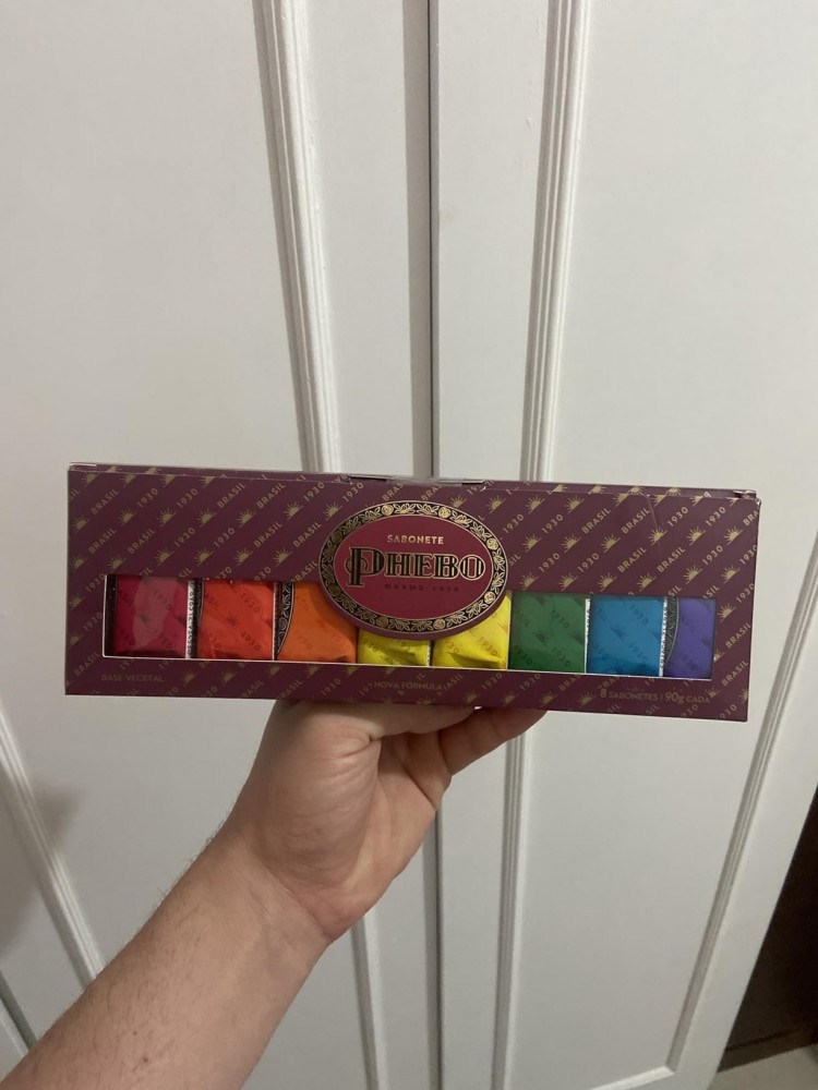 Phebo Sabonetes Vinho 90g 8 Unidades