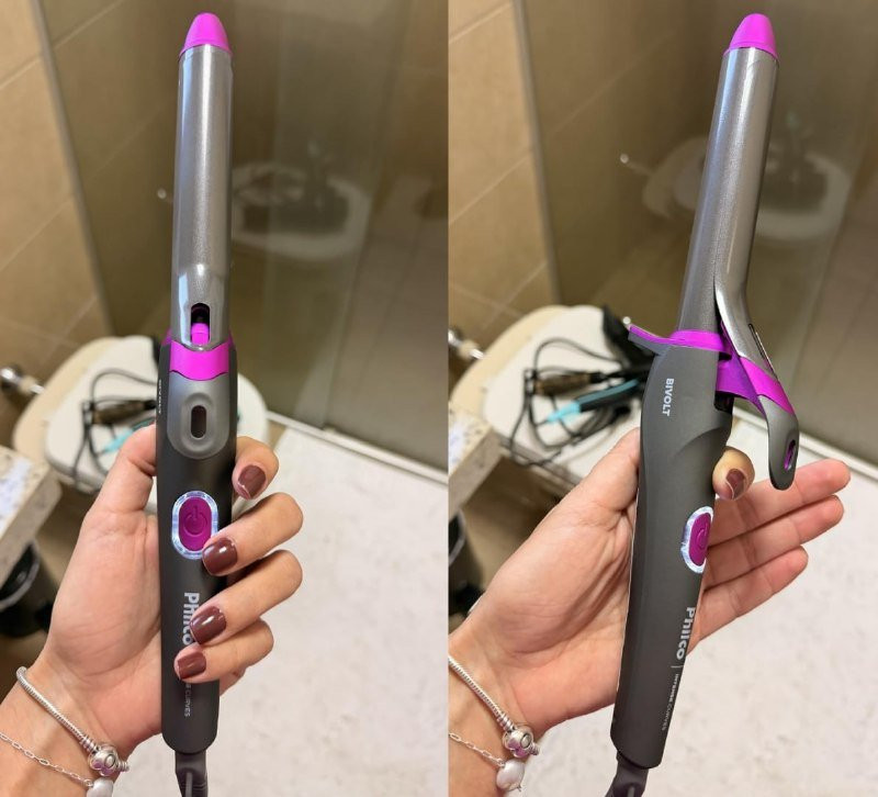 🌪️ Cacheador Phico de 25mm Intense Curves Bivolt