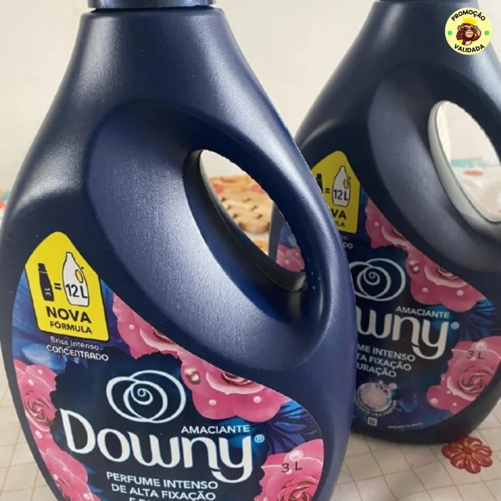 Downy Amaciante Concentrado Líquido Brisa Intenso 3L