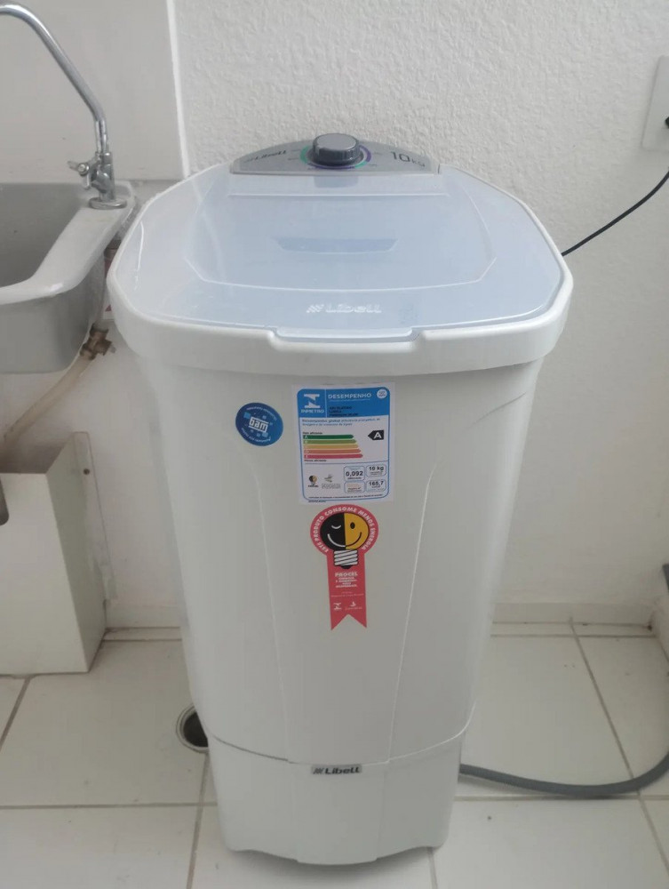 Tanquinho Semiauto 10kg Libell Branco