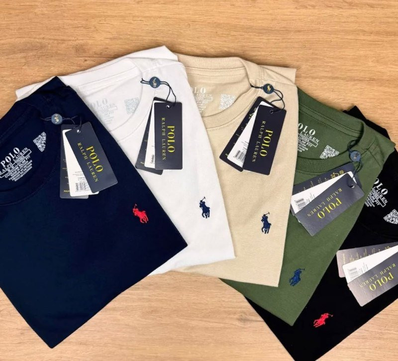Camiseta Ralph Lauren Slim Fit Algodão Premium