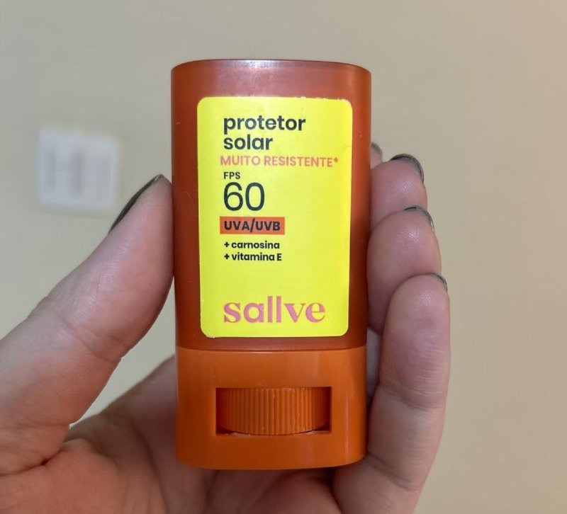 🌞 Protetor Solar em Bastão FPS60 Sallve 15g