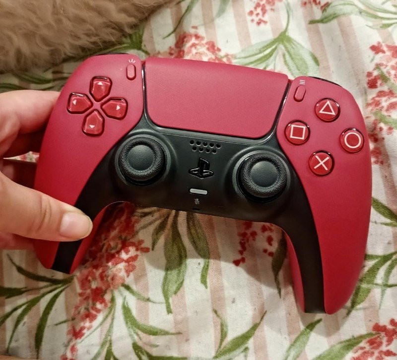 Controle sem fio DualSense Cosmic Red