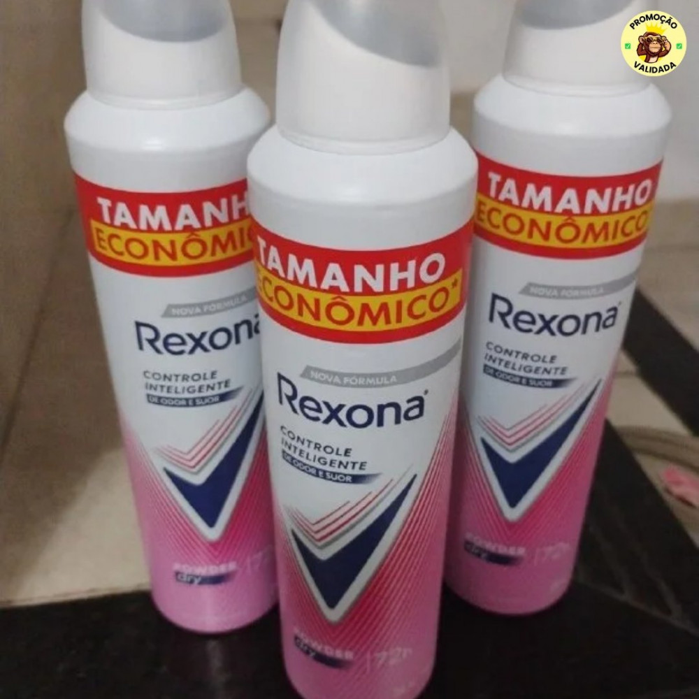 Rexona Desodorante Antitranspirante Aerossol Powder Dry 250 ML