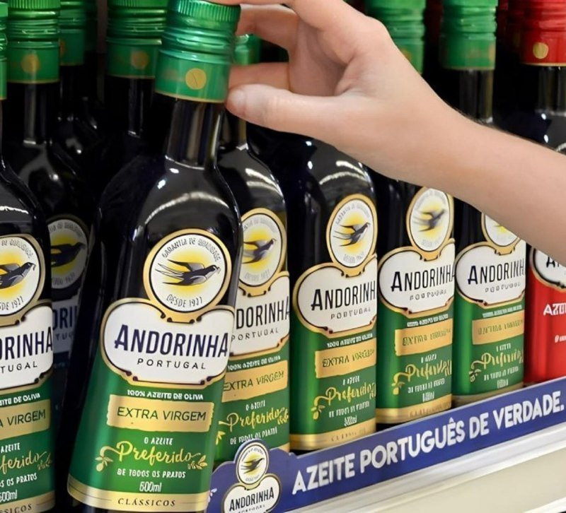 Azeite de Oliva Extra Virgem 500ml Andorinha