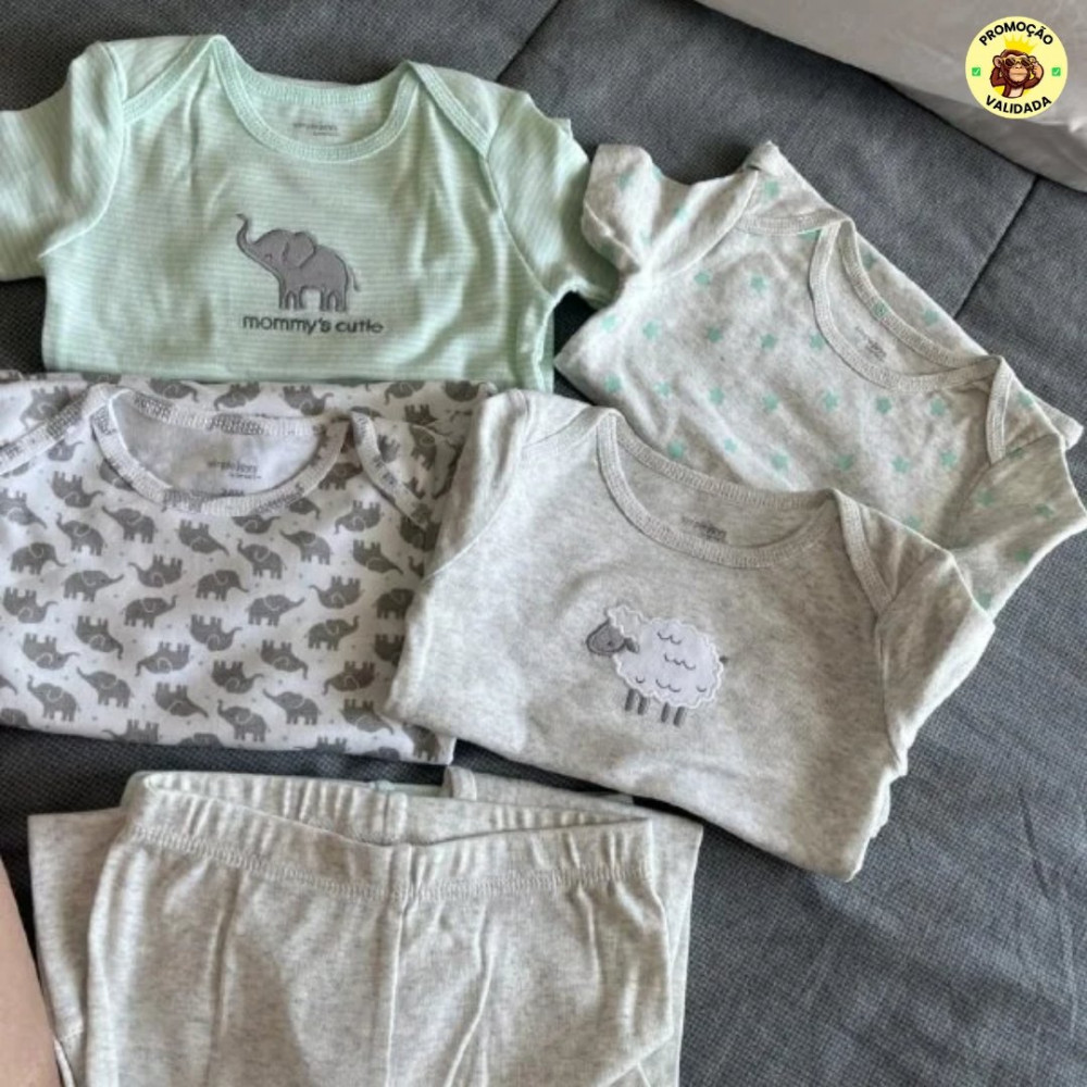 Simple Joys by Carter's Conjunto de 6 peças para bebês meninos