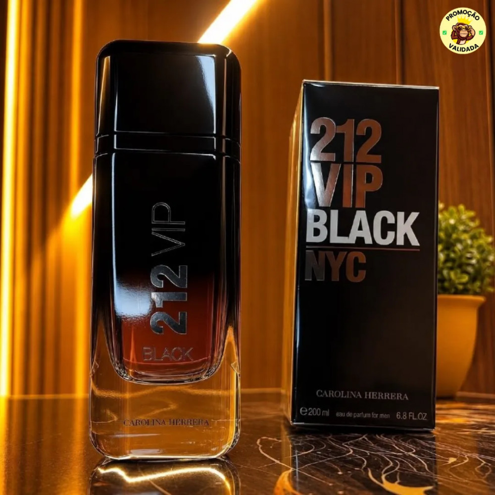 212 VIP MEN BLACK GIGANTESCOPerfume Carolina Herrera 212 Vip Black EDP 200ml