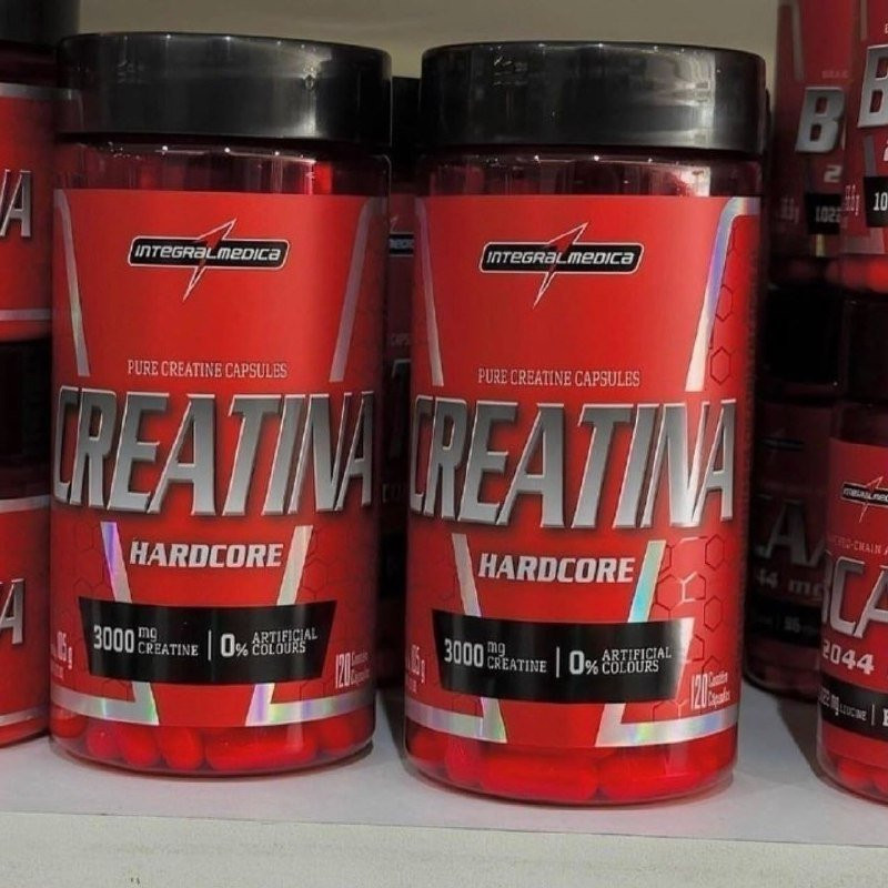 Creatina Hardcore 120 Cápsulas Integralmedica