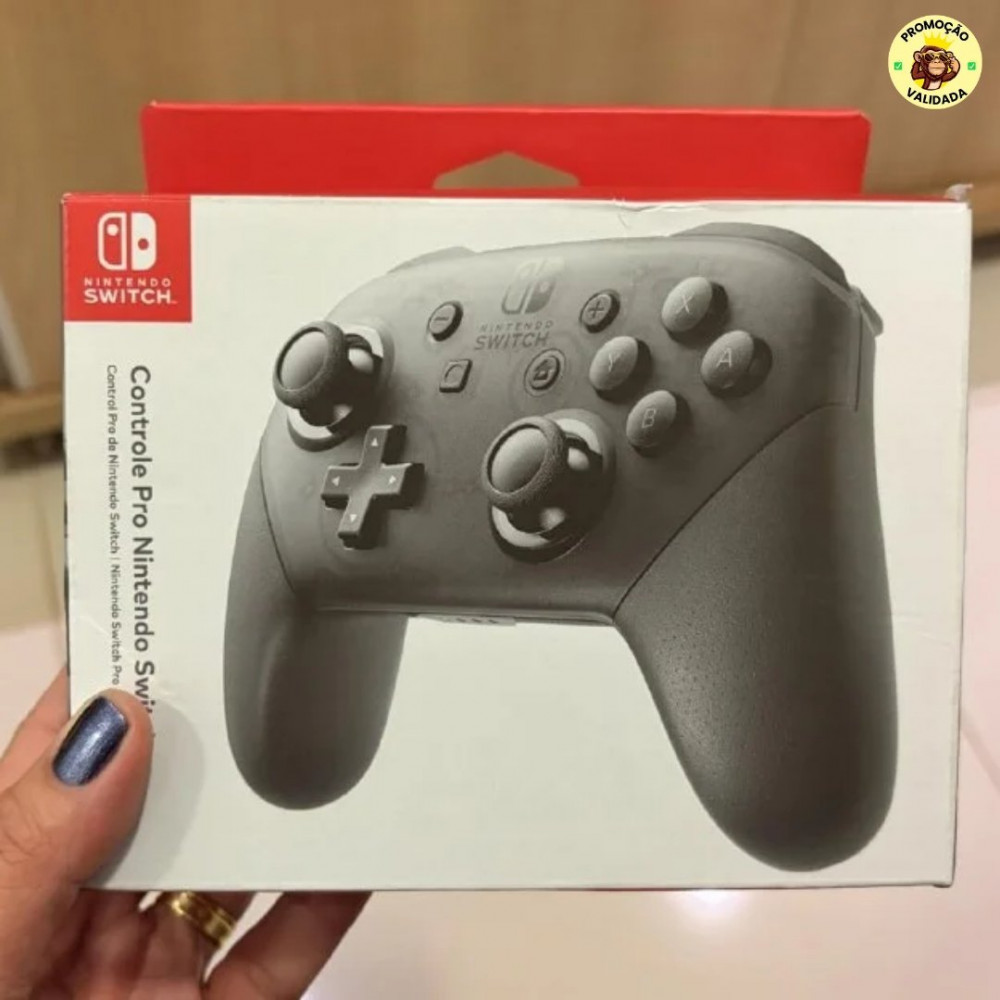 Controle Nintendo Switch Pro