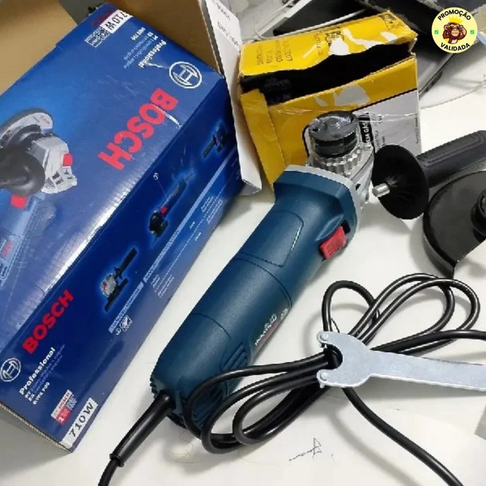 Esmerilhadeira Angular Lixadeira Bosch 220v