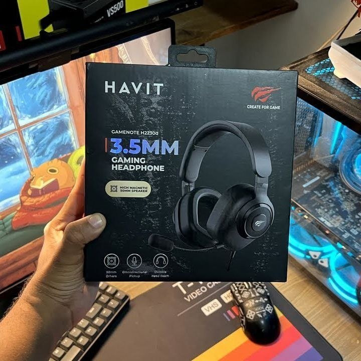 Headset Havit H2230d PC Preto