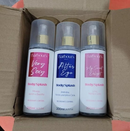 Kit 3 Body Splash Delight Very Sexy Alter Ego