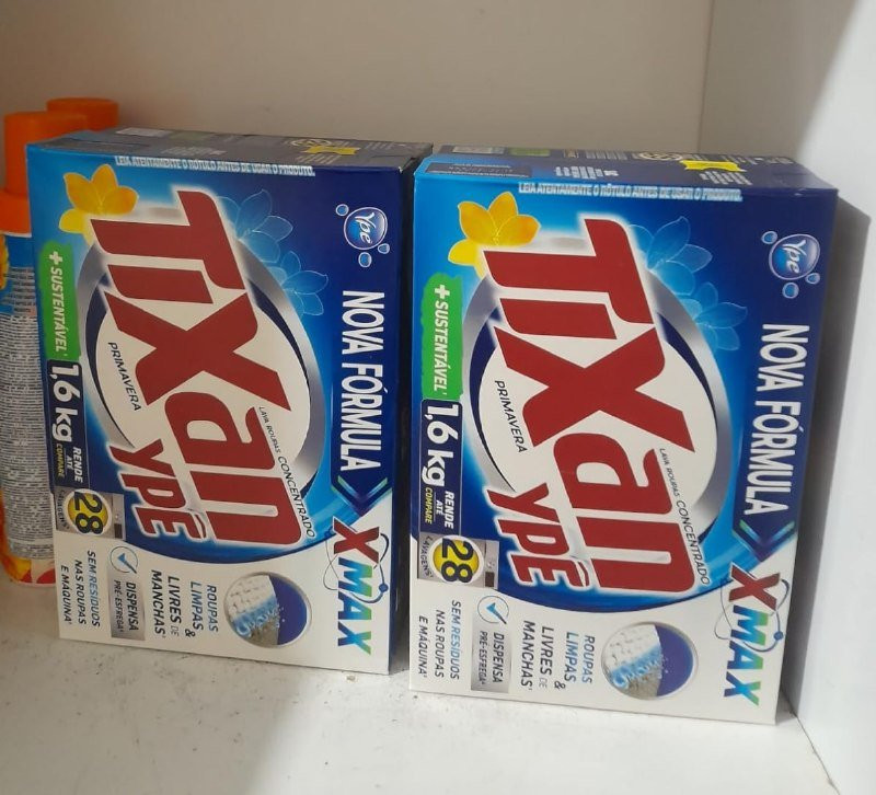 🫧 Tixan Ypê Lava Roupas em Pó Primavera 1,6Kg