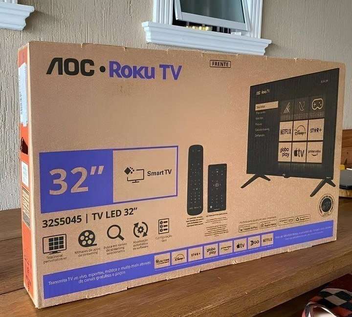 Smart TV 32” AOC Roku