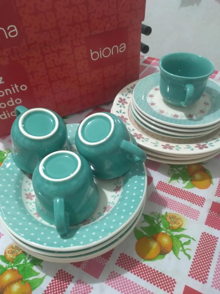 Jantar/Chá Biona Oxford Donna Cerâmica 20p