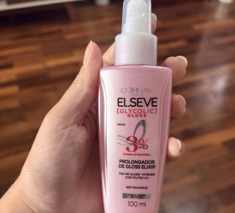 L'Oréal Paris Elseve Glycolic Gloss, Sérum Finalizador Antiporosidade 100ml