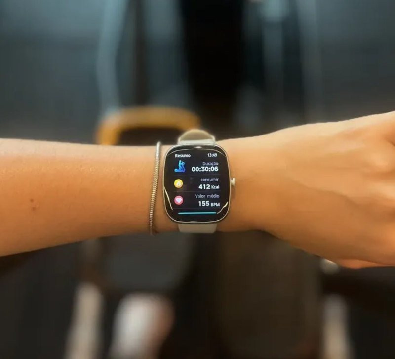 ⌚️ Smartwatch Bazik Prime S35 47mm, Com Bluetooth e GPS