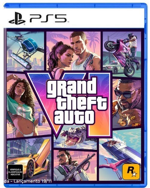 Jogo Grand Theft Auto VI (GTA 6) PS5 - Code in Box
