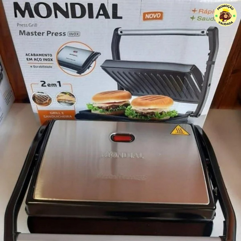Britânia Sanduicheira e Grill Press 127V
