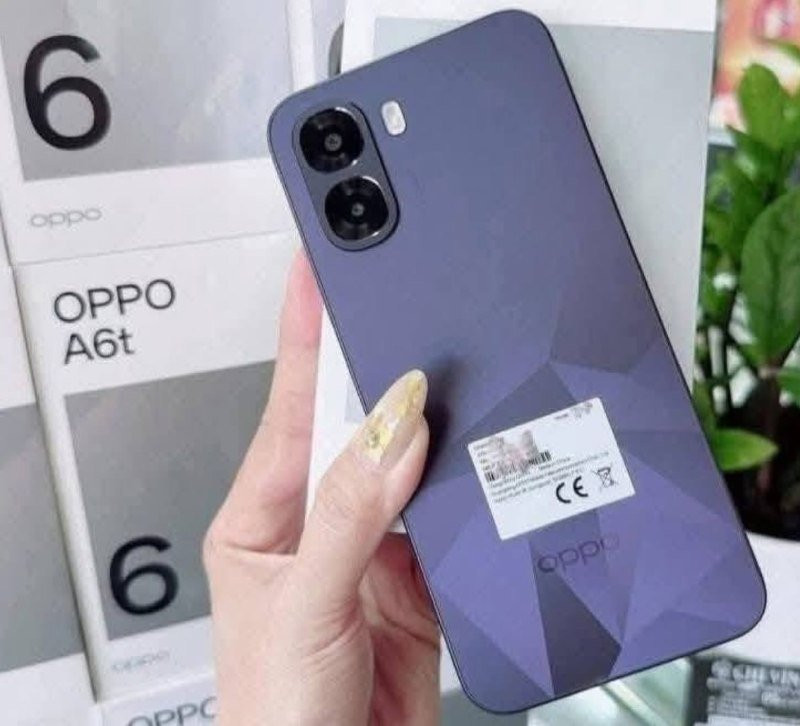 OPPO A6t 5G, 256GB, 24GB RAM (8+16GB), 6500mAh, Violeta