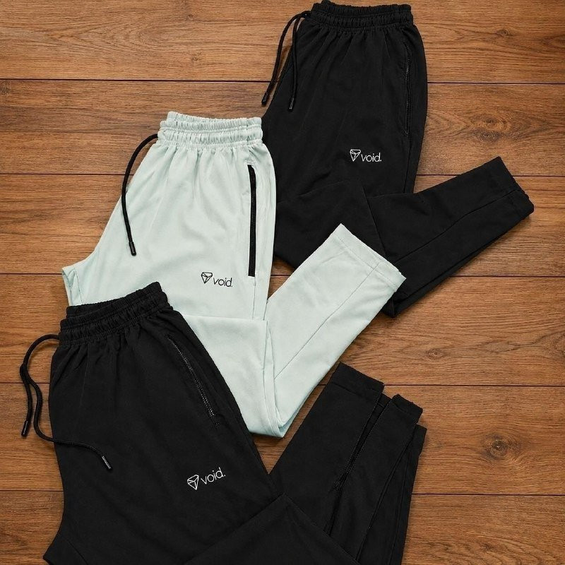 Kit com 2 Calças Jogger Tactel com Elastano