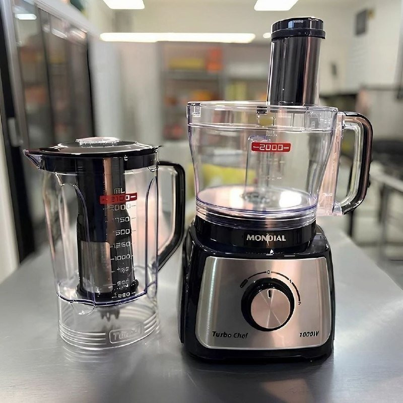Multiprocessador Turbo Chef 5 em 1 Mondial 1000W