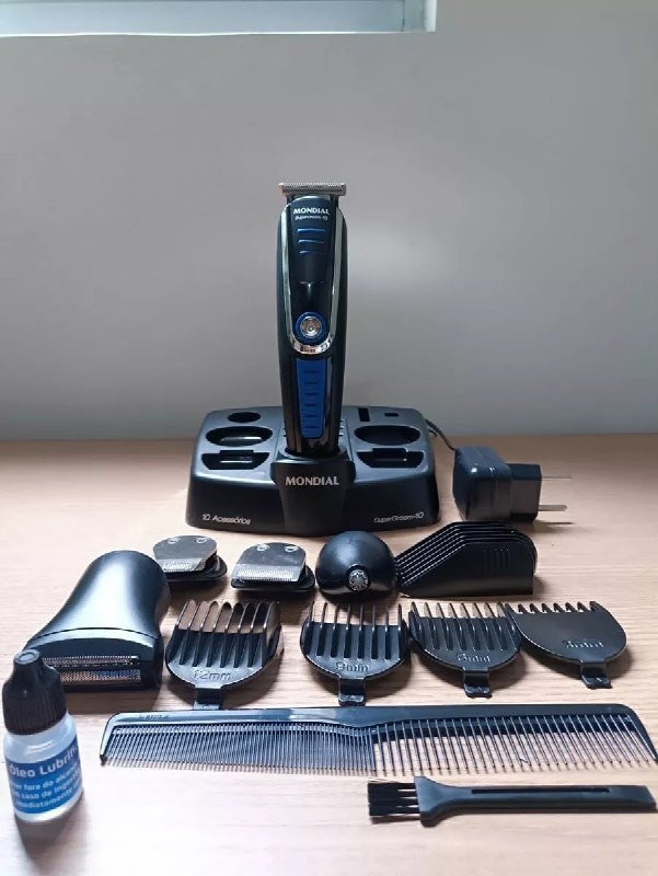 Aparador de Pelos Super Groom 10 Mondial BG-03