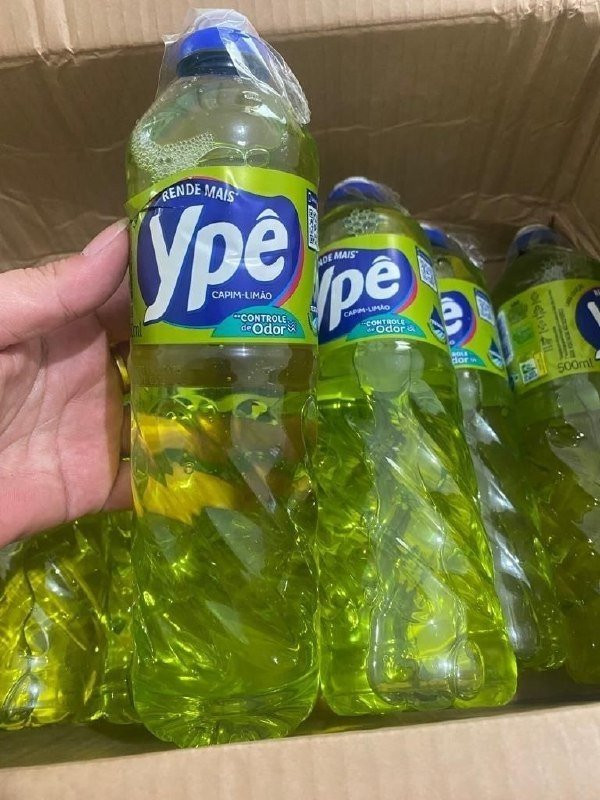 Detergente Lava Louças Ypê Com 6 Unidades Neutro 500ml